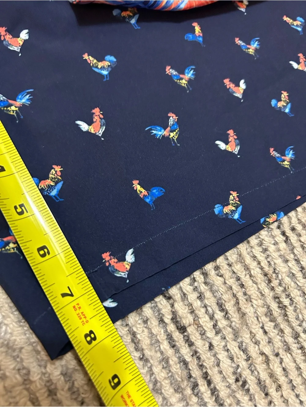 Westport Lifestyle Swim Shorts 3XT Tropical Rooster Print Swim Trunks Lot of 2